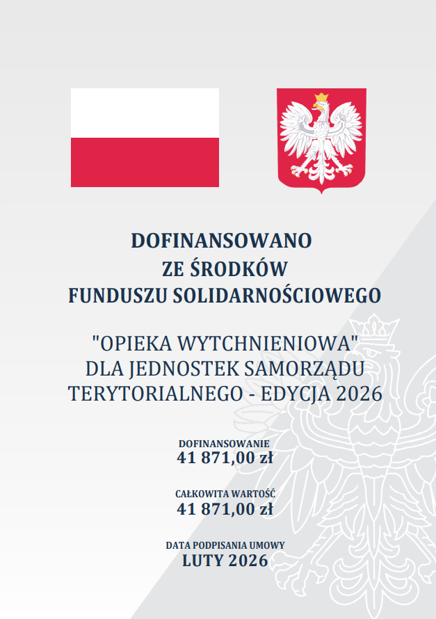 Plakat Opieka Wytchnieniowa